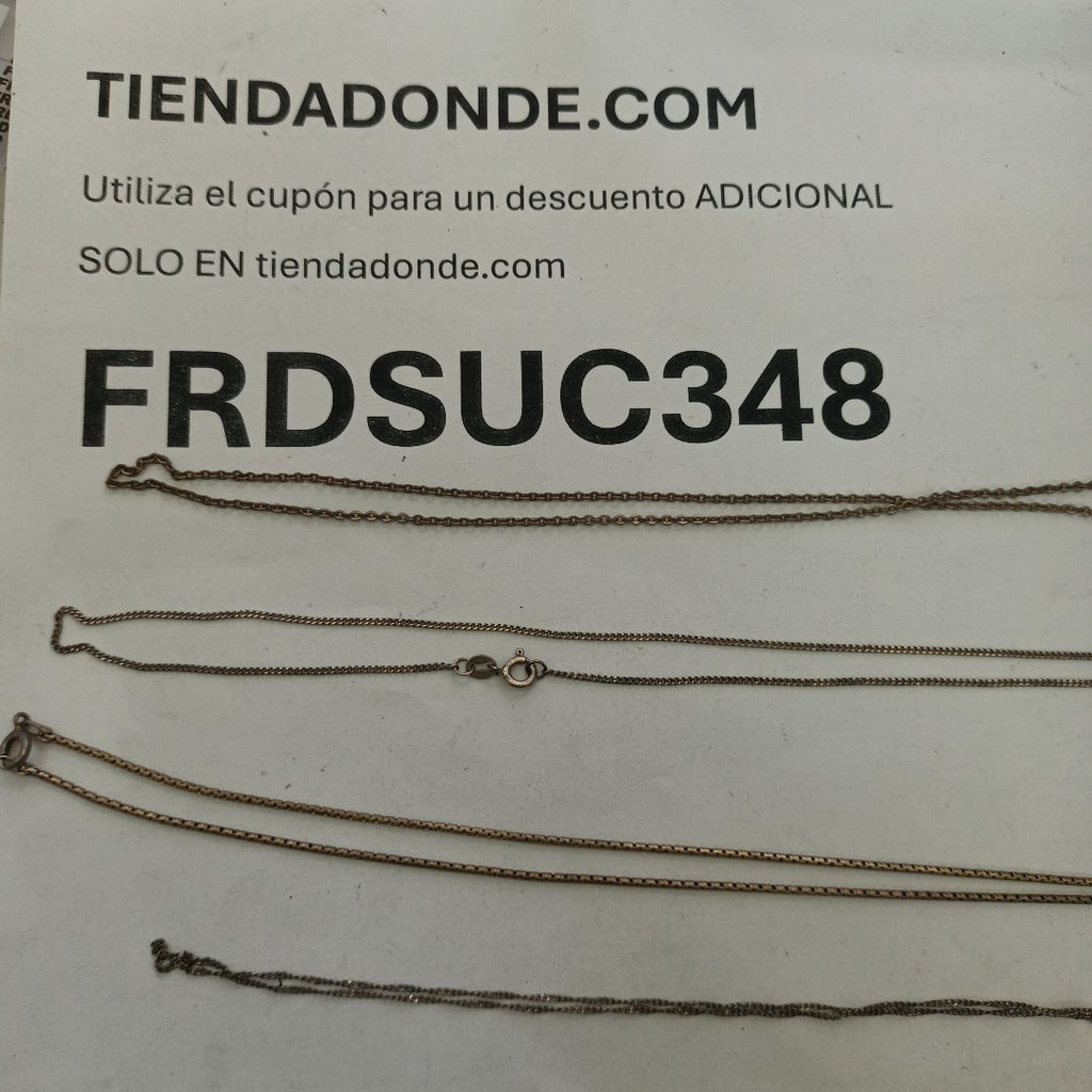 CADENA PLATA 12,70 GRMS (SEMINUEVO)