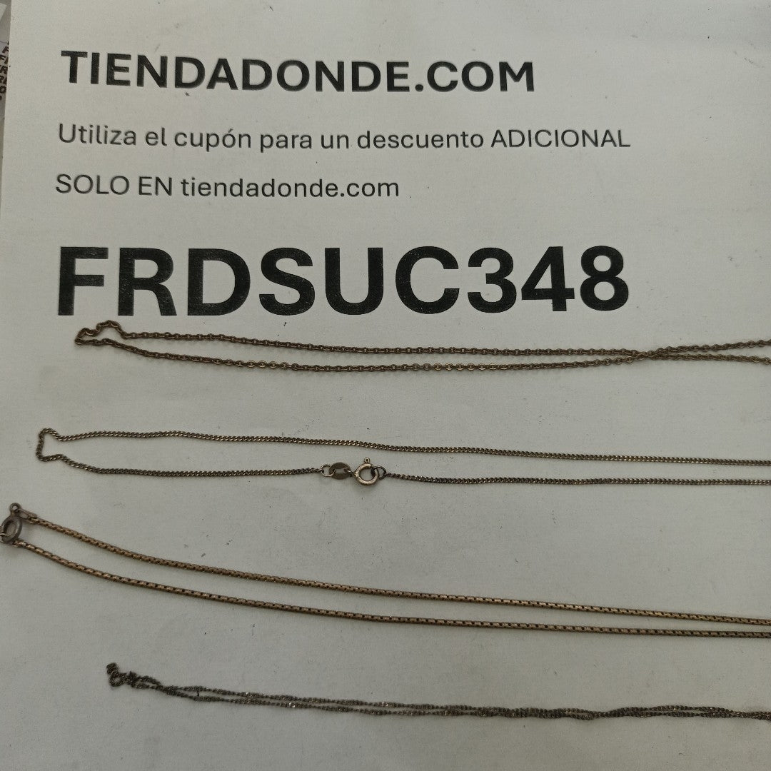 CADENA PLATA 12,70 GRMS (SEMINUEVO)
