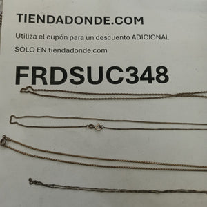 CADENA PLATA 12,70 GRMS (SEMINUEVO)