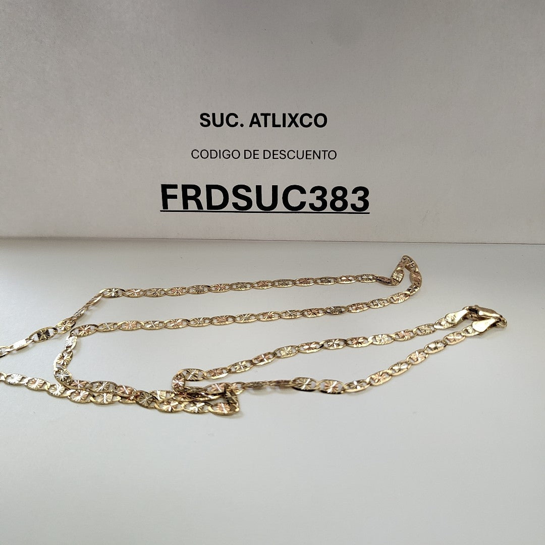 CADENA GUCHI 14K 60 CM 7.9 GR (NUEVO)