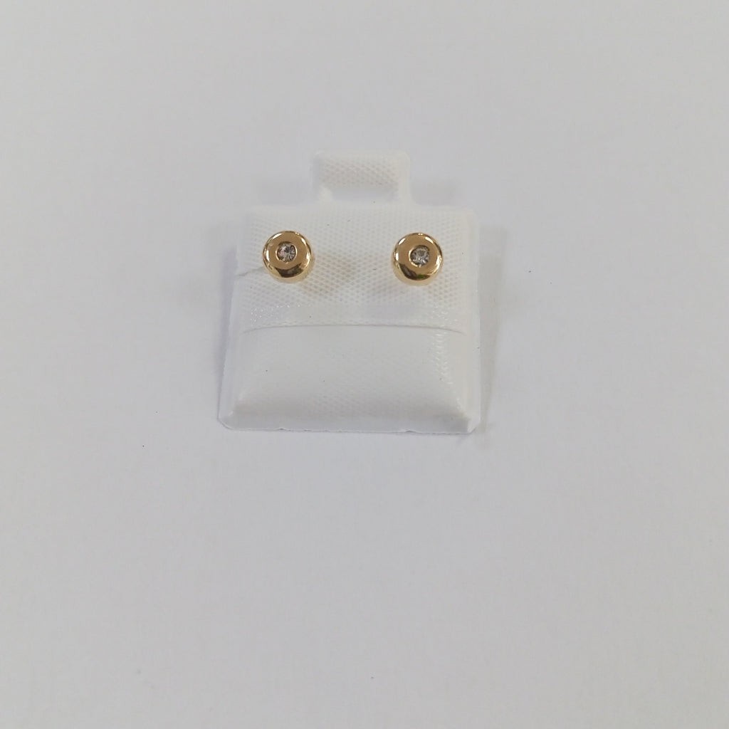 BROQUELES BROQUEL C CIRCONIA 14K 0.27 GR (NUEVO)