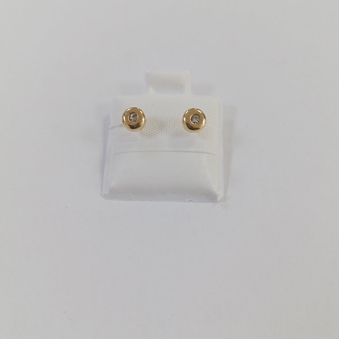 BROQUELES BROQUEL C CIRCONIA 14K 0.27 GR (NUEVO)