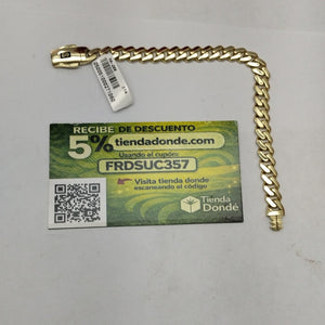 PULSERA MONACO ORO 14K 9.7 (NUEVO)
