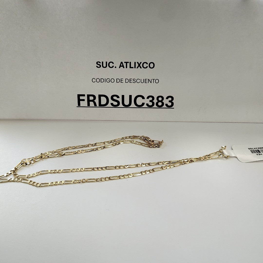 CADENA 3X1 14K 50 CM 4.4 GR (NUEVO)