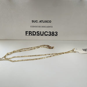 CADENA 3X1 14K 50 CM 4.4 GR (NUEVO)