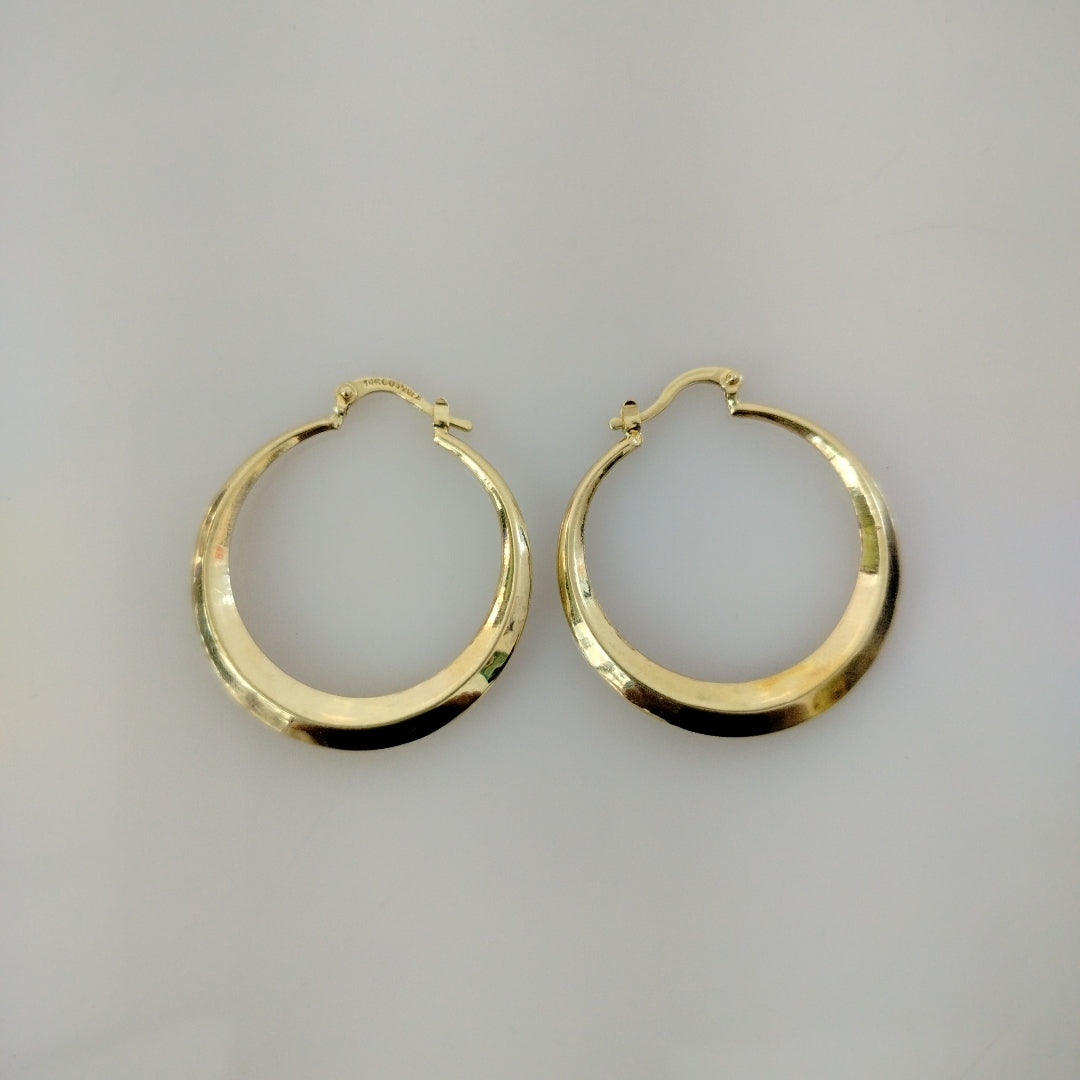 ARRACADAS PAR ORO 14 K 3.9 GRMS (SEMINUEVO)