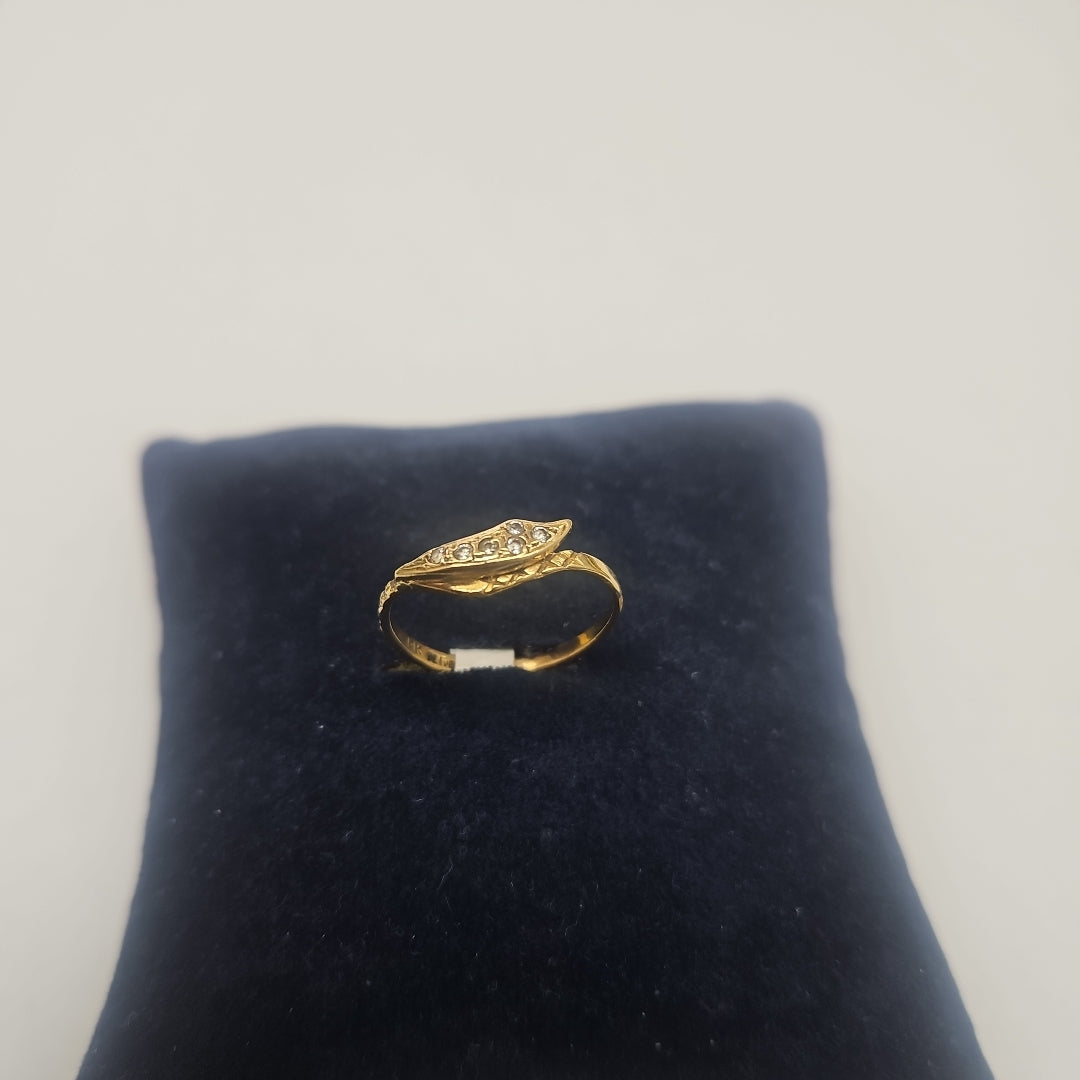 ANILLITO ORO 14 K 1.6 GRMS (SEMINUEVO)