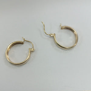 ARETES ARRACADAS LABRADAS 10K 2.2 GR (NUEVO)