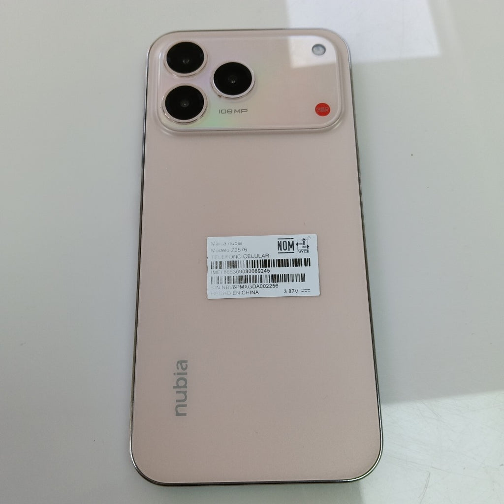 CELULAR NUBIA V80 PRO Z2576 (2025) 256 GB 8 GB RAM (SEMINUEVO)
