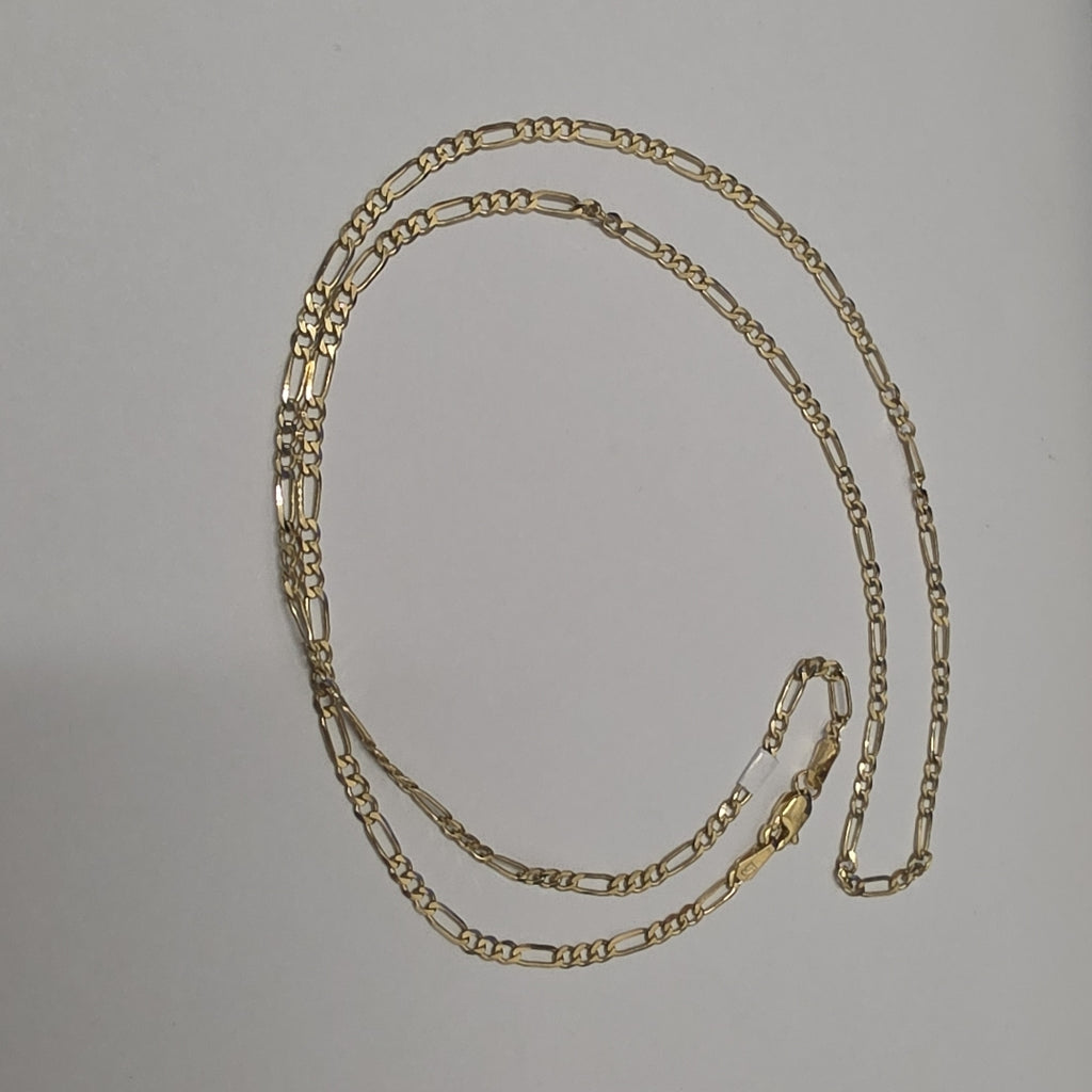 CADENA TEJIDO 3X1 14K 55 CM 5.3 GR (NUEVO)