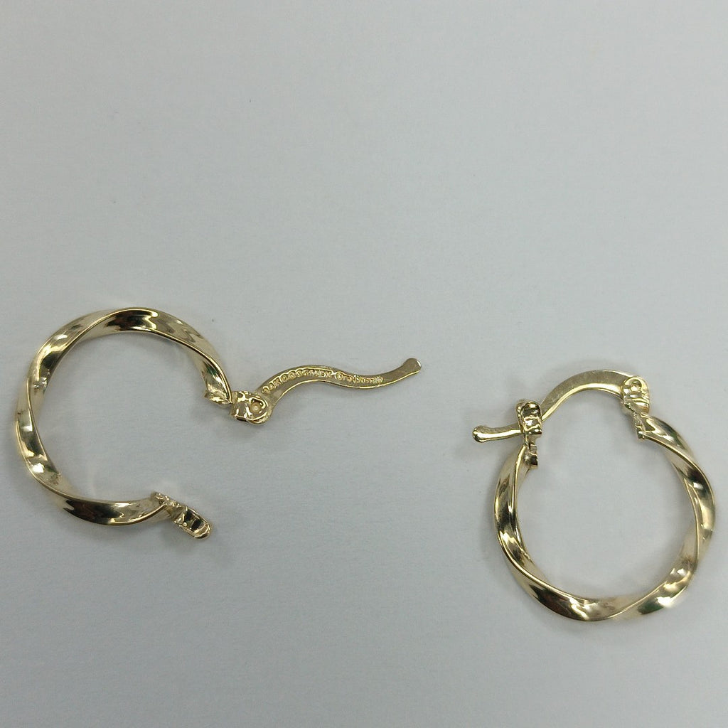 ARETES ARRACADAS TORZAL 14K 1.1 GR (NUEVO)