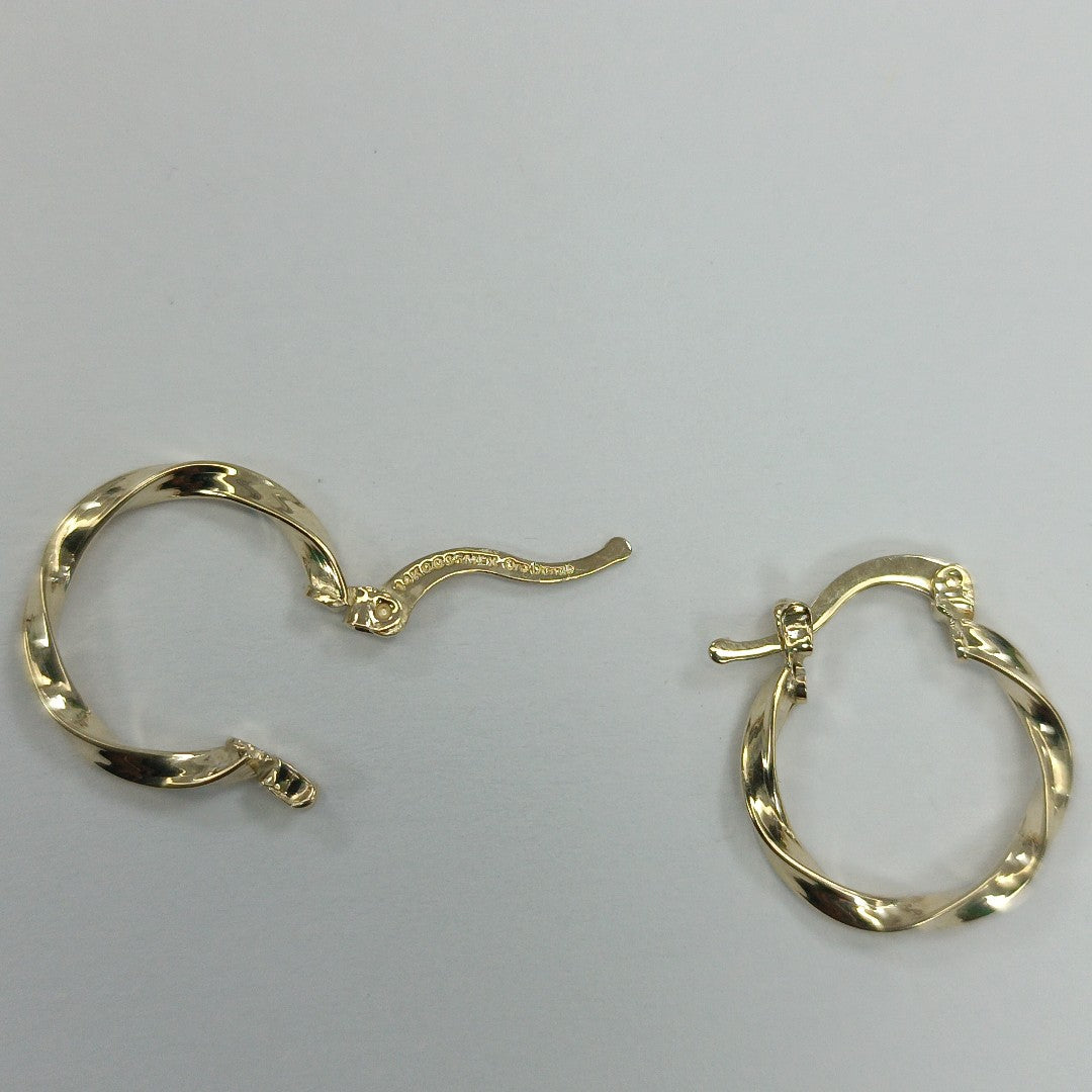 ARETES ARRACADAS TORZAL 14K 1.1 GR (NUEVO)