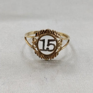 ANILLITO ORO 10 K 1,00 GRMS (SEMINUEVO)
