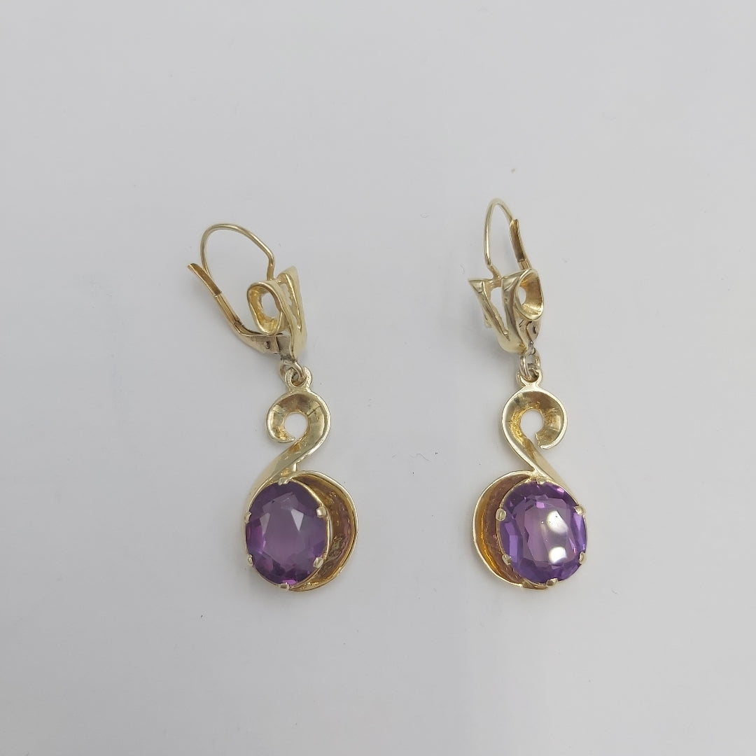 ARETES PAR ORO 10 K 5,00 GRMS (SEMINUEVO)