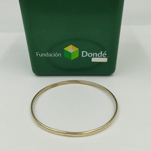 PULSERA RIGIDA ORO 10 K 3.4 GRMS (SEMINUEVO)