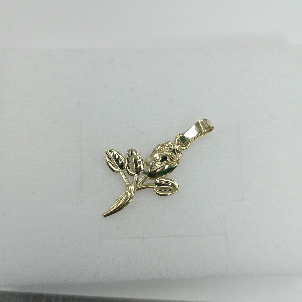 DIJE ROSA 10K 1.4 GR (NUEVO)