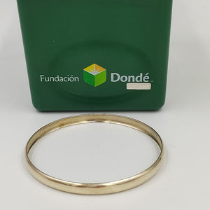 PULSERA RIGIDA ORO 10 K 9 GRMS (SEMINUEVO)
