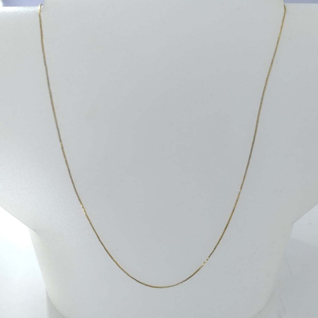CADENA ORO 14 K 0,80 GRMS (SEMINUEVO)