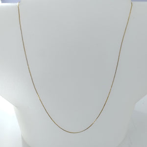 CADENA ORO 14 K 0,80 GRMS (SEMINUEVO)