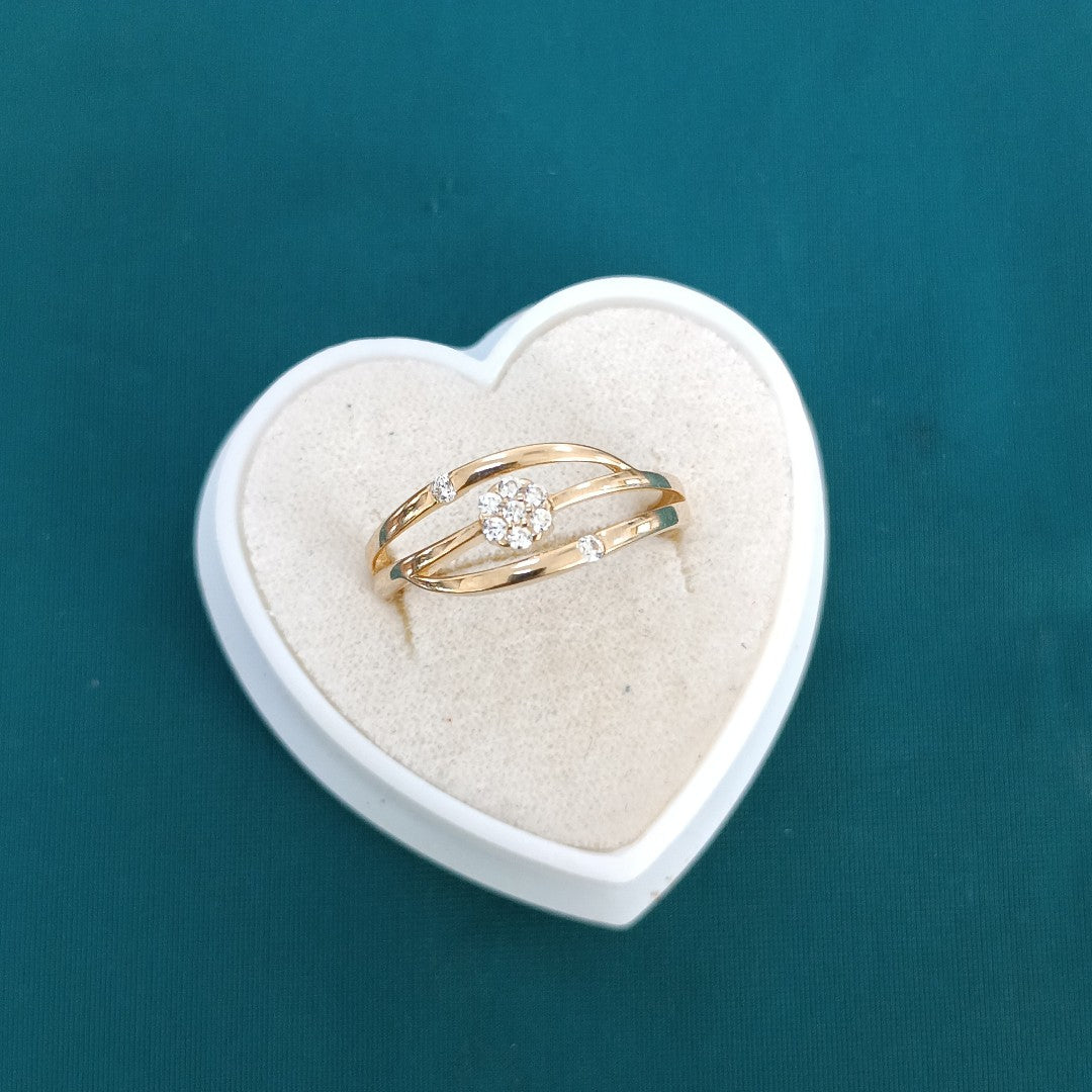 ANILLOS DAMA ORO 10K 2 (NUEVO)