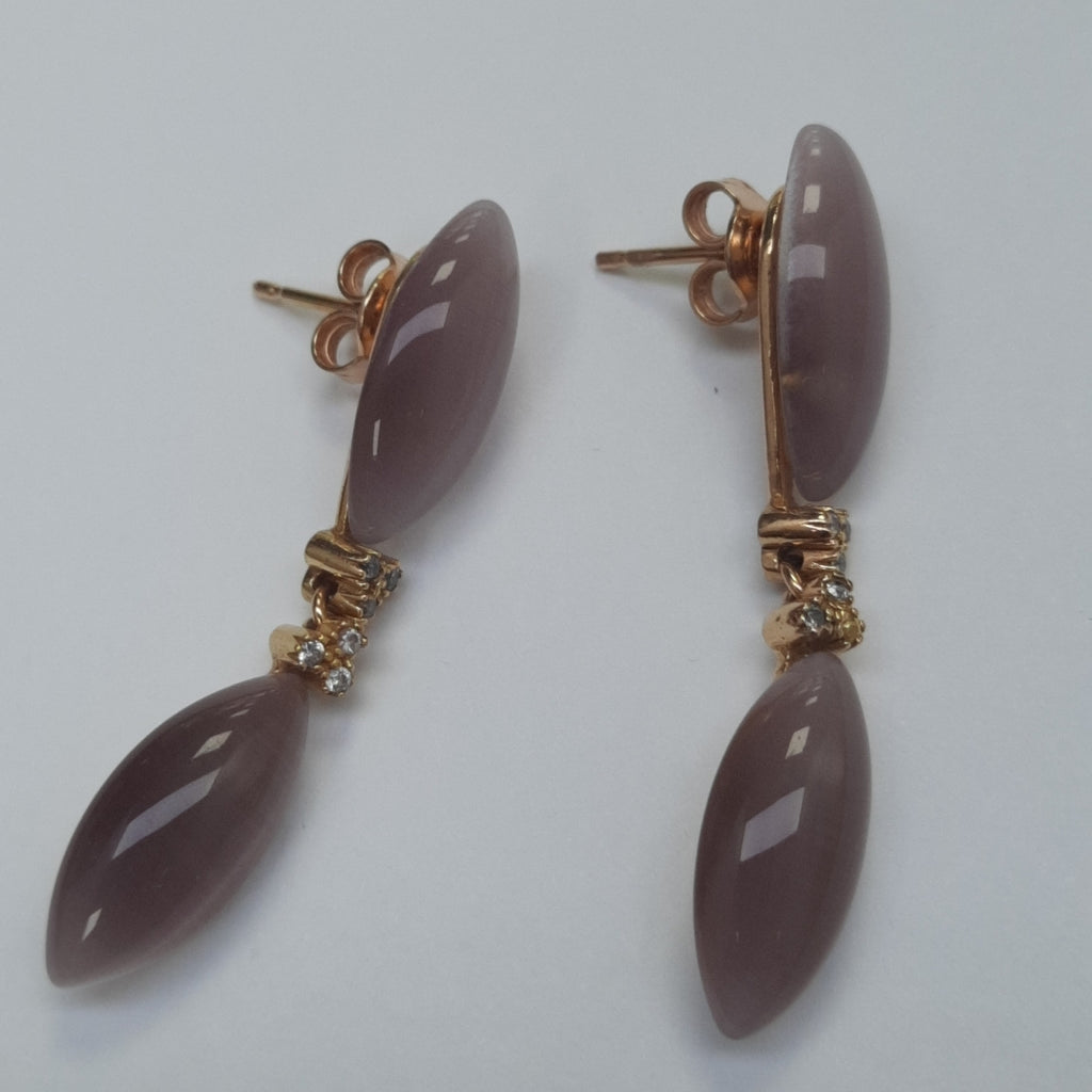 BROQUELES PAR ORO 18 K 8.9 GRMS (SEMINUEVO)