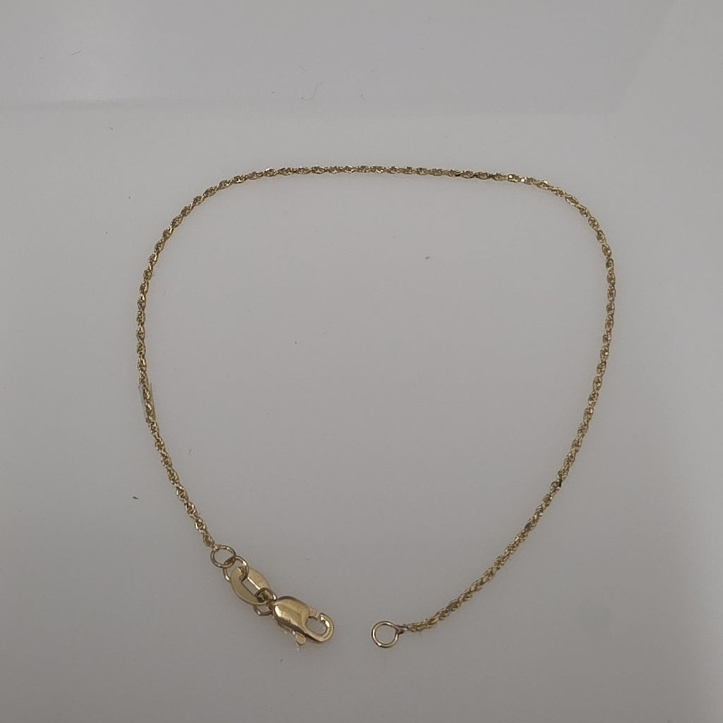 PULSERA TORZAL 14K 21 CM 1.5 GR (NUEVO)