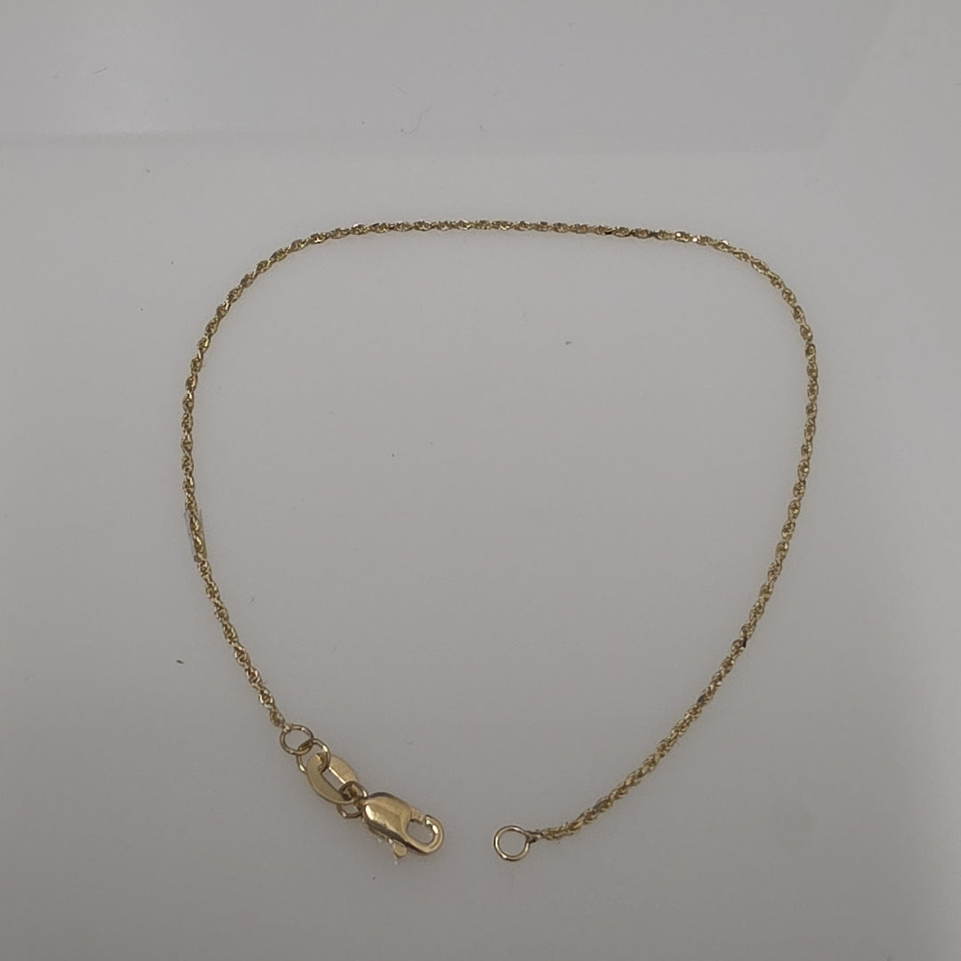 PULSERA TORZAL 14K 21 CM 1.5 GR (NUEVO)