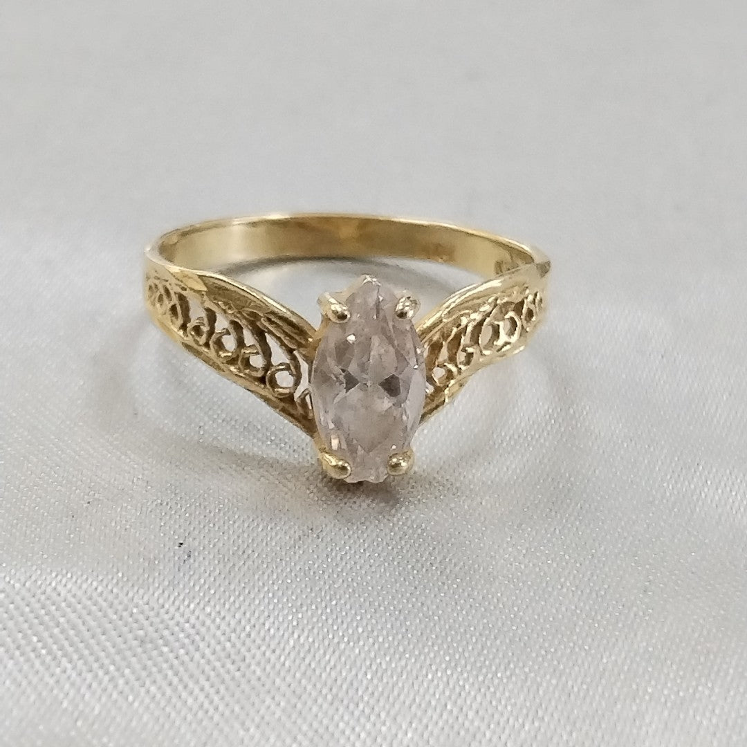SOLITARIO ORO 14 K 2,10 GRMS (SEMINUEVO)