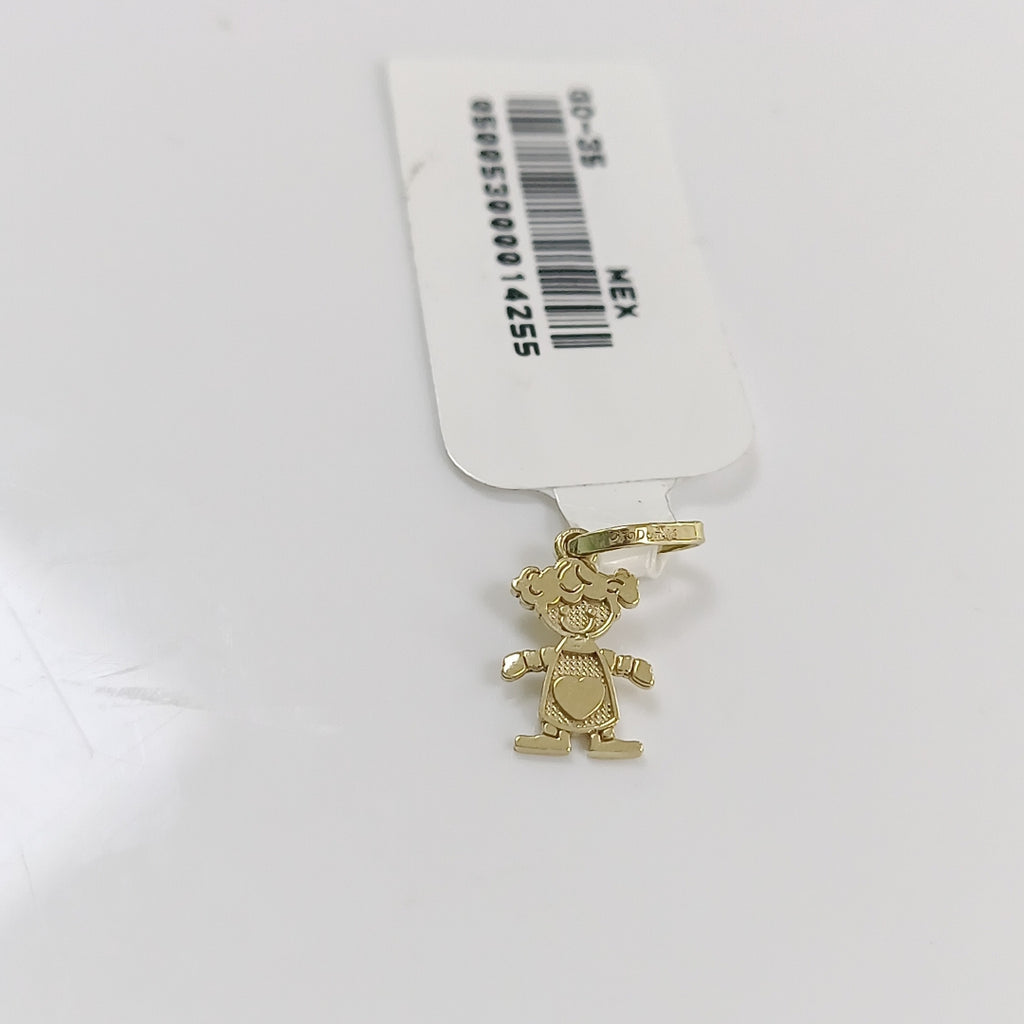 DIJE NIÑA 10K 0.3 GR (NUEVO)