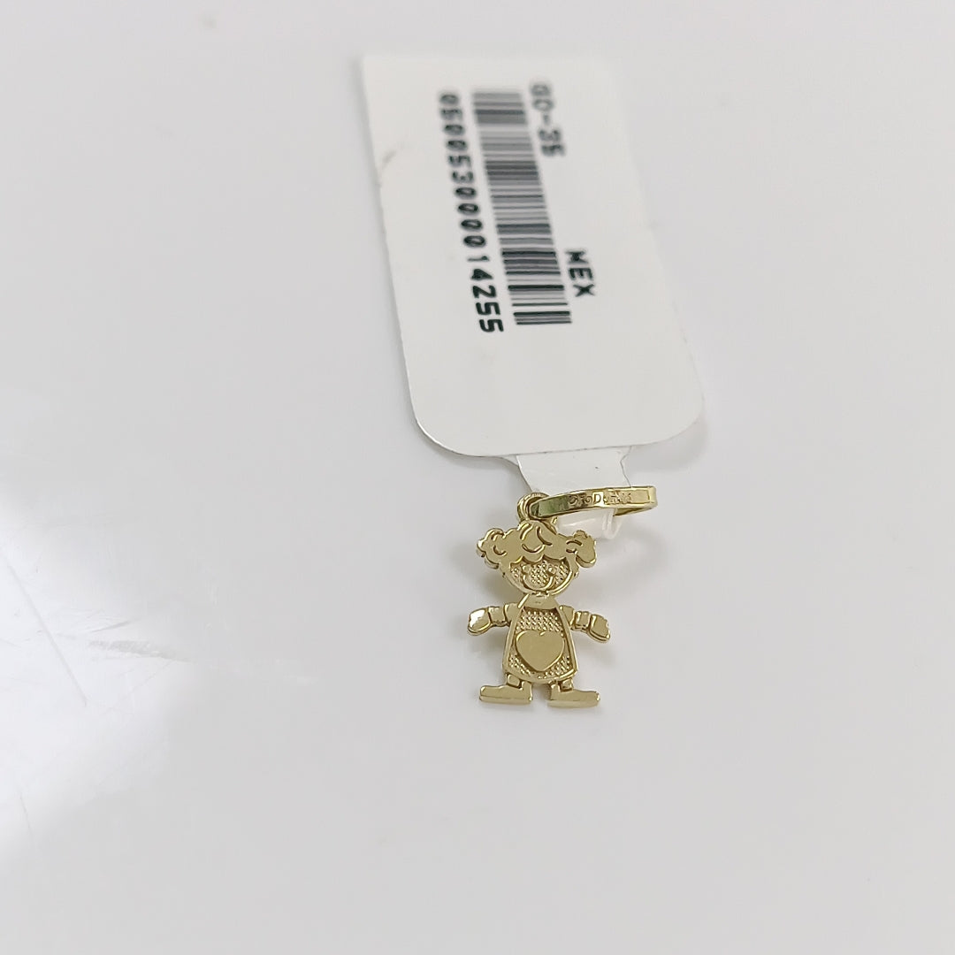 DIJE NIÑA 10K 0.3 GR (NUEVO)