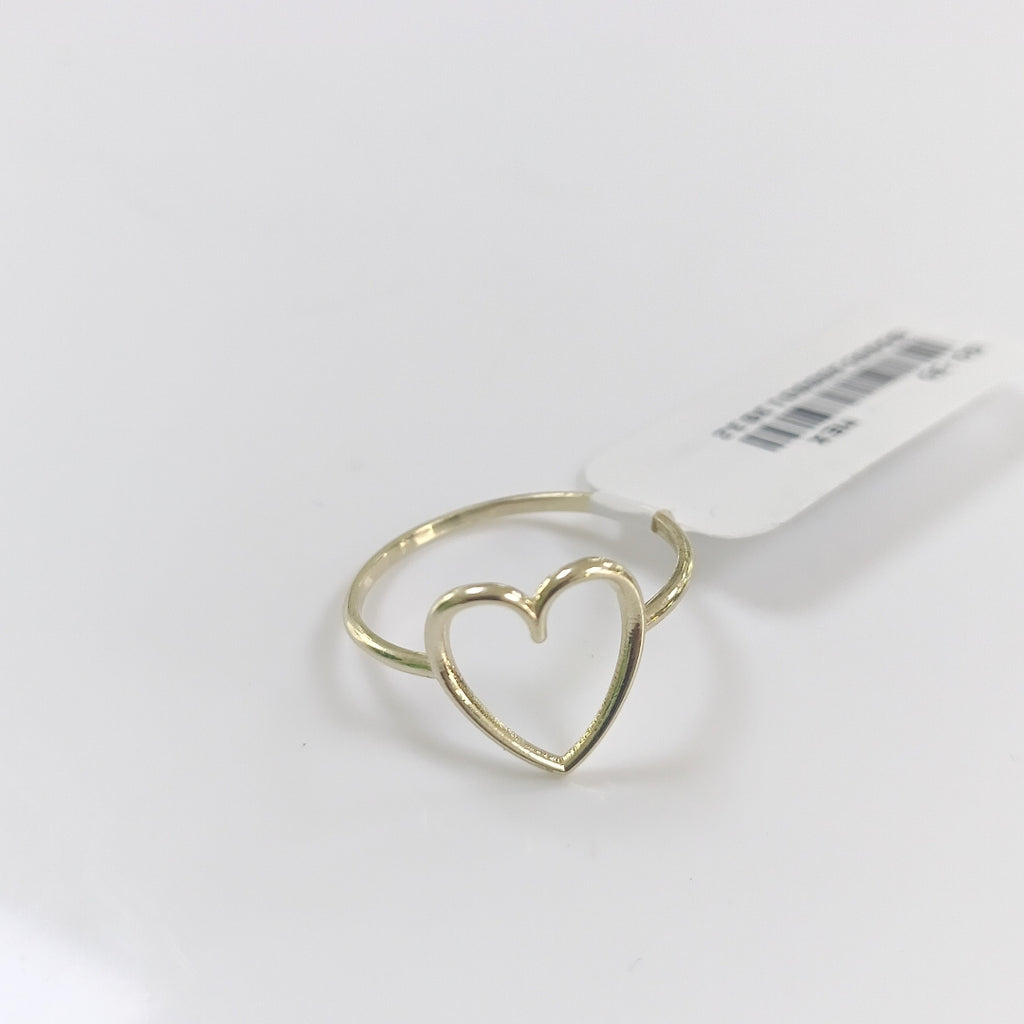 ANILLOS ANILLITO FIG CORAZON 10K TALLA 7 0.9 GR (NUEVO)