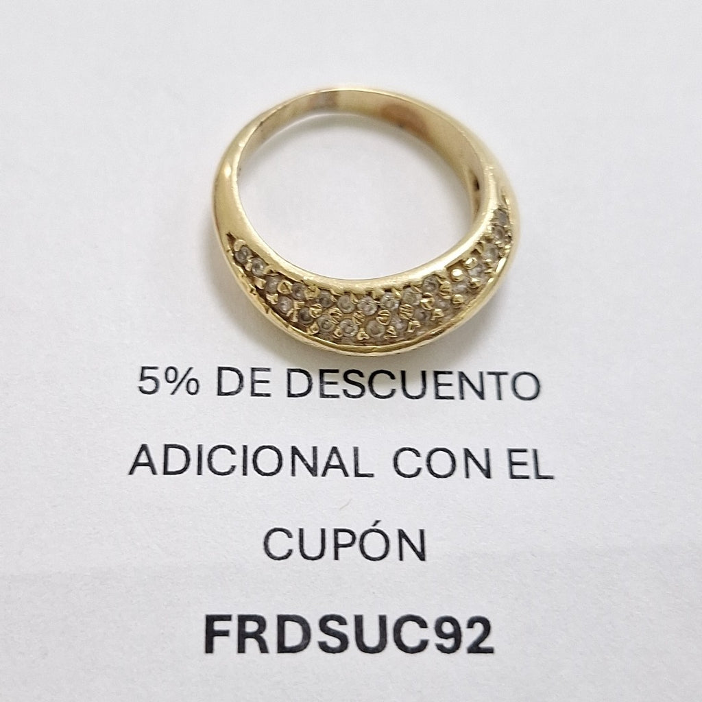 ANILLO ORO 14 K 4.7 GRMS (SEMINUEVO)