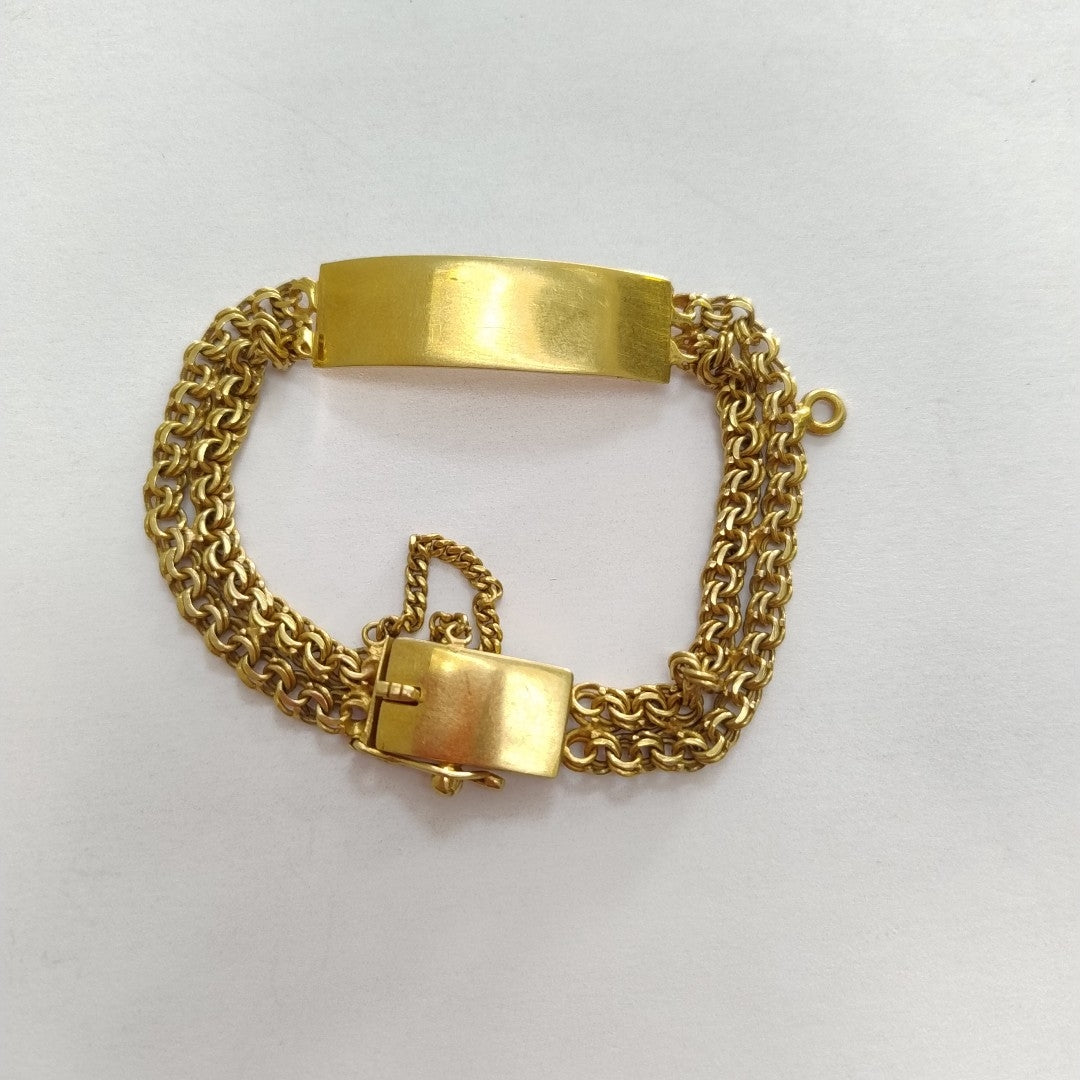 ESCLAVA ORO 18 K 19 GRMS (SEMINUEVO)