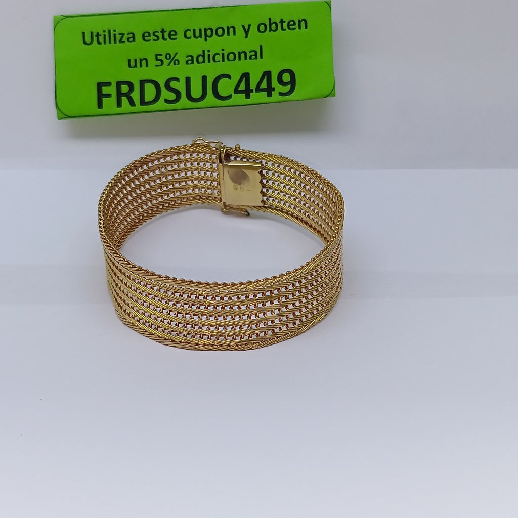 PULSERA ORO 18 K 28.1 GRMS (SEMINUEVO)