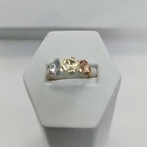 ANILLOS ANILLITO FIG FLORES 10K TALLA 8 1.3 GR (NUEVO)