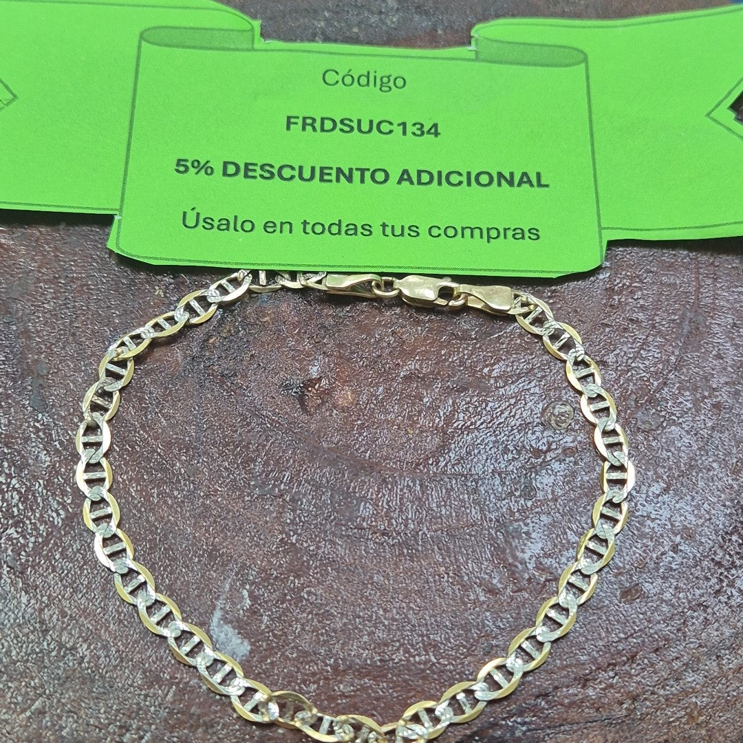 PULSERA ORO 10 K 3,40 GRMS (SEMINUEVO)