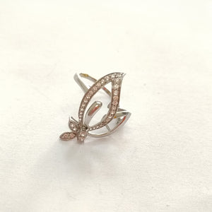 ANILLITO ORO, ORO BLANCO 14 K 4 GRMS (SEMINUEVO)