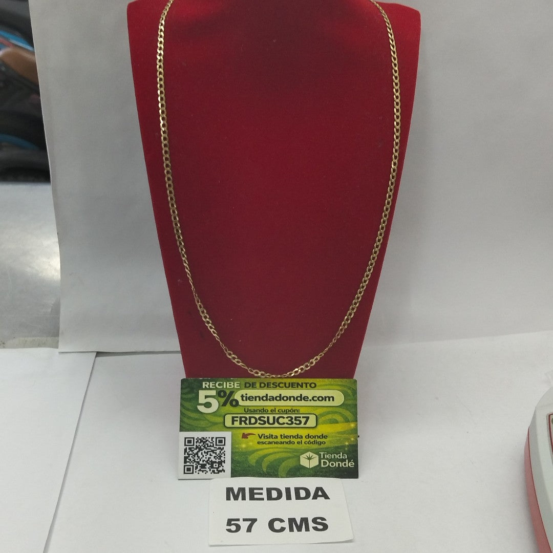 CADENA ORO 14 K 6.5 GRMS (SEMINUEVO)