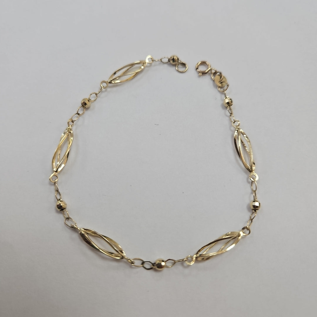 PULSERA ESPECIAL 14K 18 CM 2.1 GR (NUEVO)
