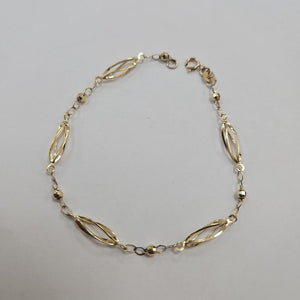 PULSERA ESPECIAL 14K 18 CM 2.1 GR (NUEVO)