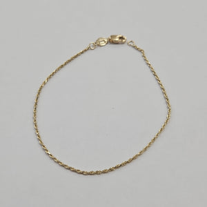 PULSERA TORZAL 14K 18 CM 1.3 GR (NUEVO)