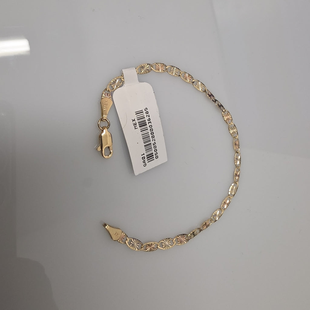 PULSERA GUCHI 14K 18 CM 2.8 GR (NUEVO)