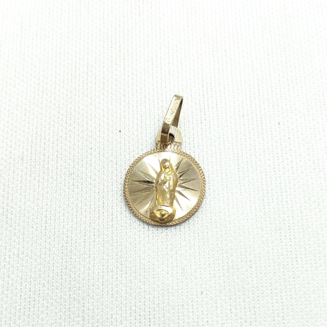 MEDALLA RELIGIOSA ORO 10 K 0,50 GRMS (SEMINUEVO)