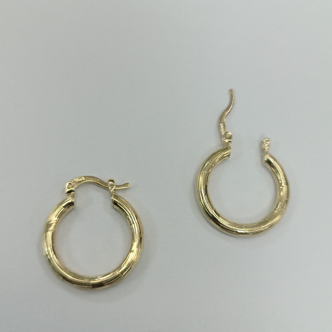 ARETES ARRACADAS 14K 2.8 GR (NUEVO)