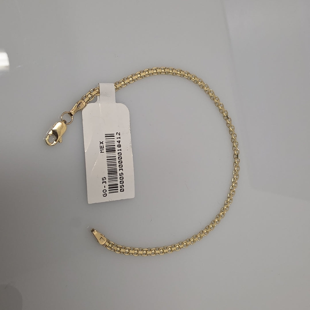 PULSERA BISMARK 14K 18 CM 2.3 GR (NUEVO)