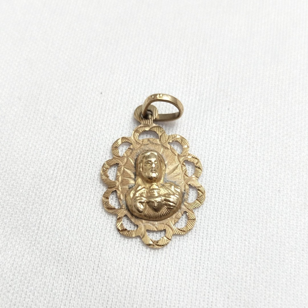 MEDALLA RELIGIOSA ORO 10 K 1.6 GRMS (SEMINUEVO)