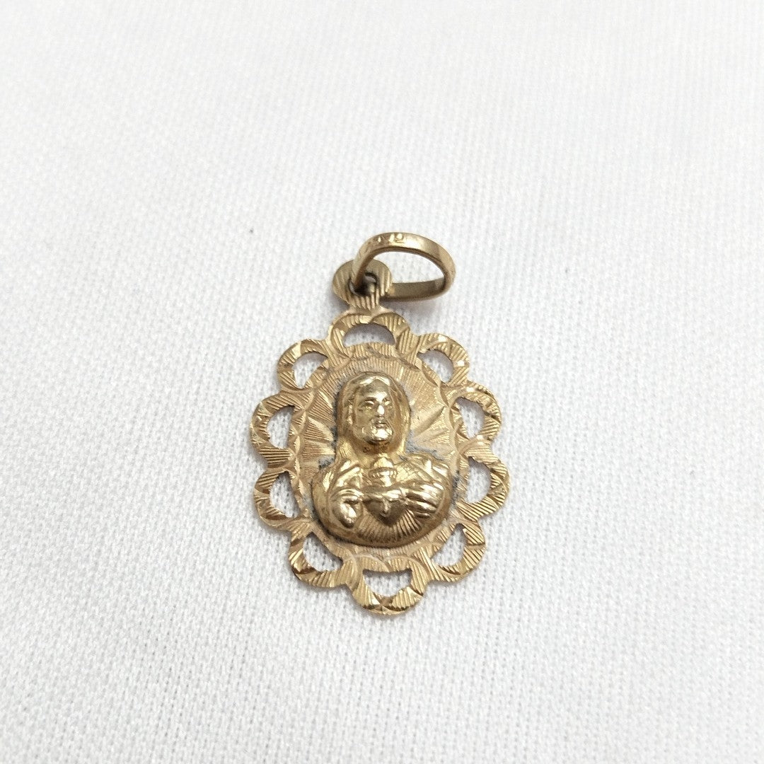 MEDALLA RELIGIOSA ORO 10 K 1.6 GRMS (SEMINUEVO)