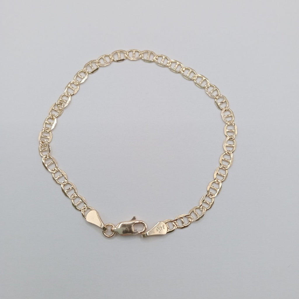 PULSERA GUCHI 14K 18 CM 3.3 GR (NUEVO)