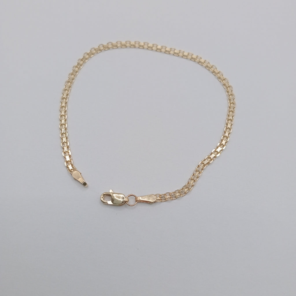 PULSERA BISMARK 14K 18 CM 2.4 GR (NUEVO)