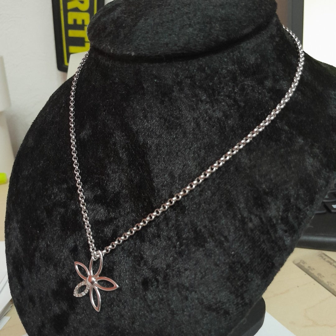 CADENA ORO BLANCO 14 K 5,30 GRMS (SEMINUEVO)